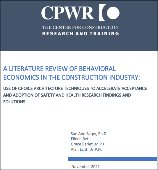 behavioral economics literature review
